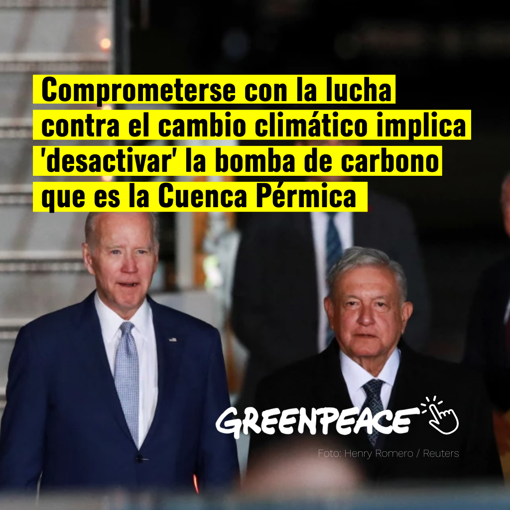 Fotografía de Joe Biden y Andrés Manuel López Obrador.
