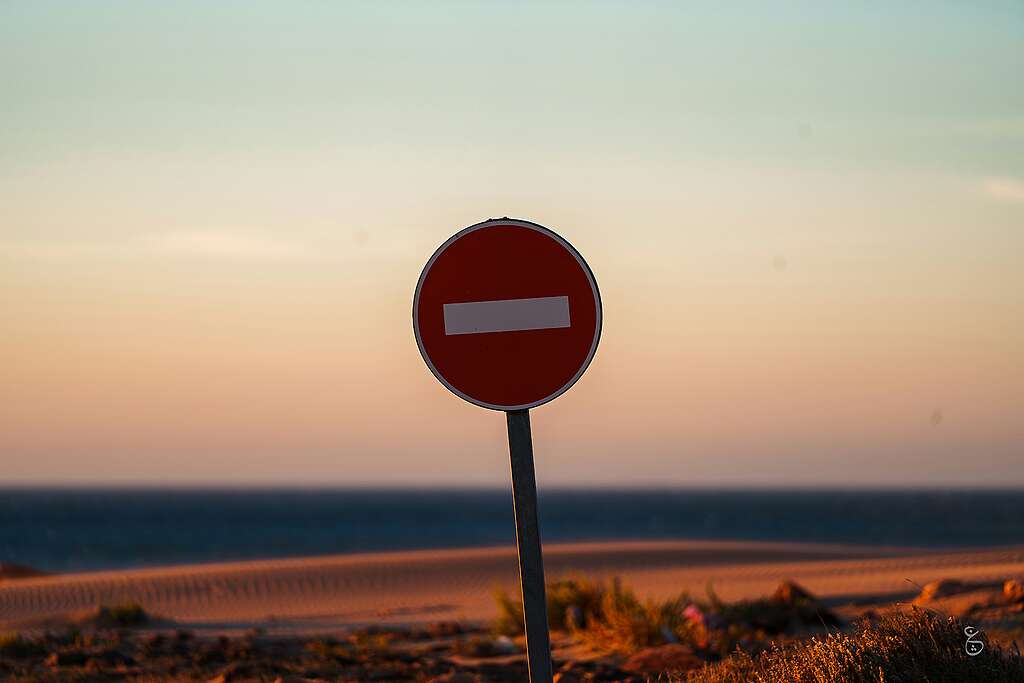 Señal de prohibido