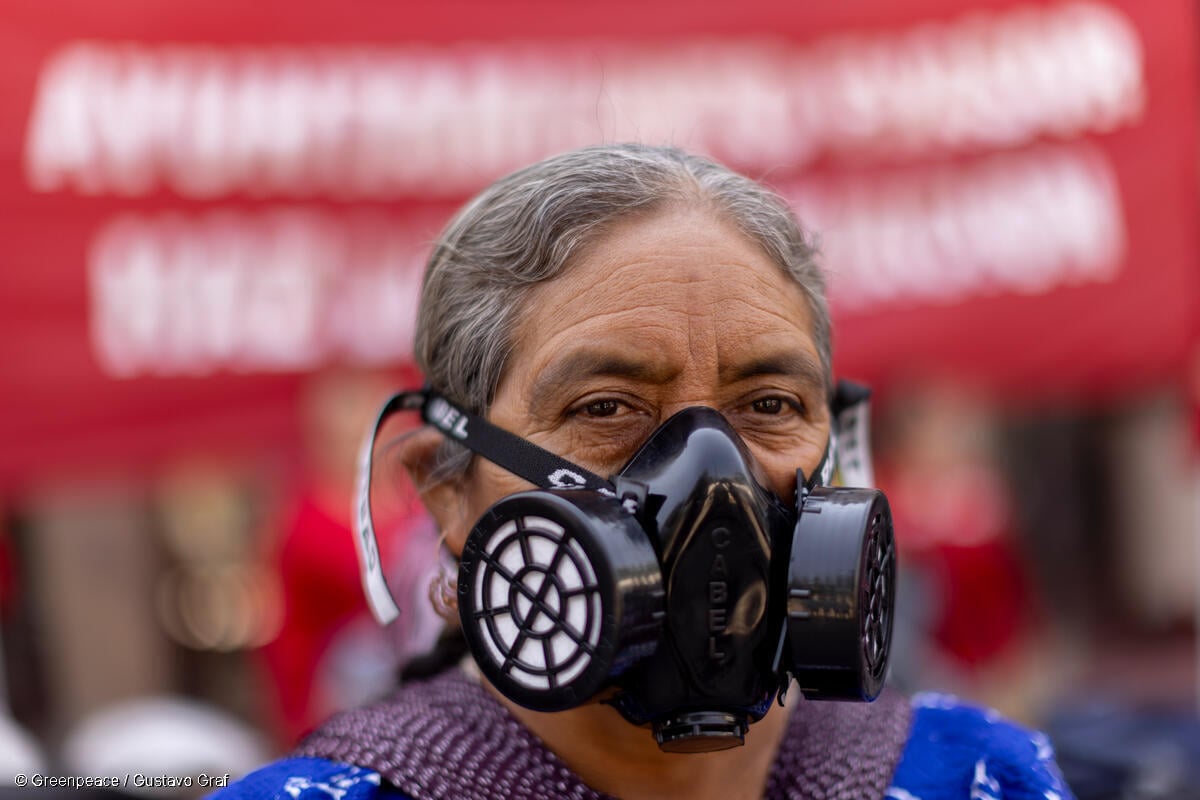 Crisis ambiental y de derechos humanos en Tehuacán, Puebla: Greenpeace y comunidad nahua de Santa María Coapan protestan por basurero tóxico y su falta de remediación  