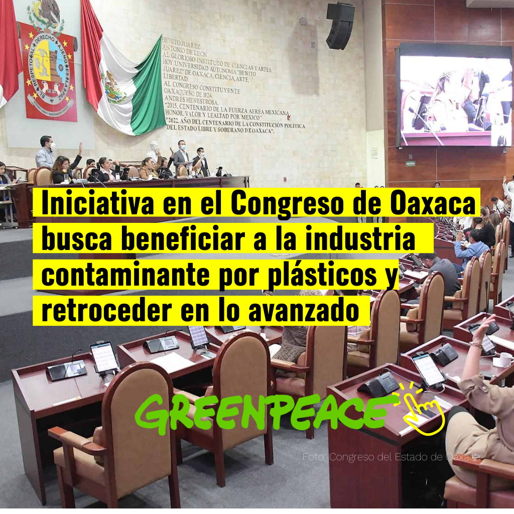 Fotografía del Congreso de Oaxaca.