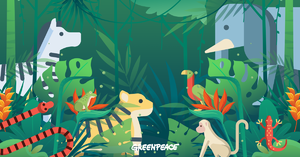 Ilustración de diversos animales.