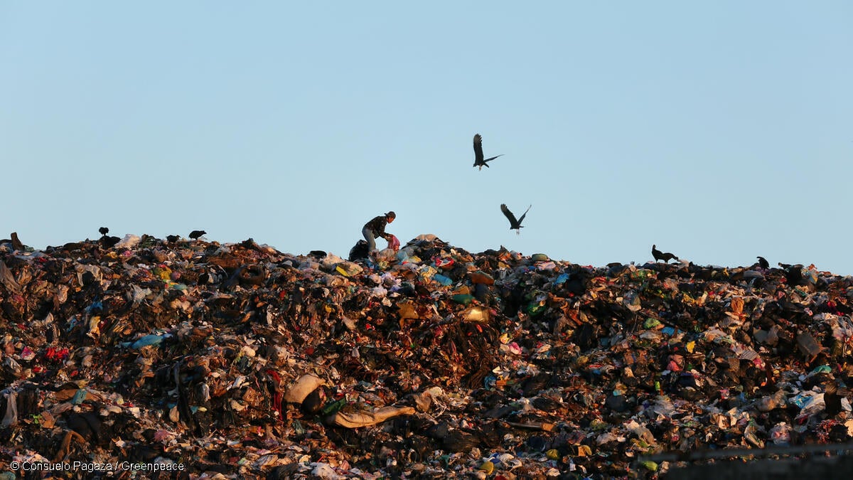 Fotografía de un vertedero de basura en Villa Allende creado en Coatzacoalcos, Veracruz, México. Fotografía de un vertedero de basura en Villa Allende creado en Coatzacoalcos, Veracruz, México.