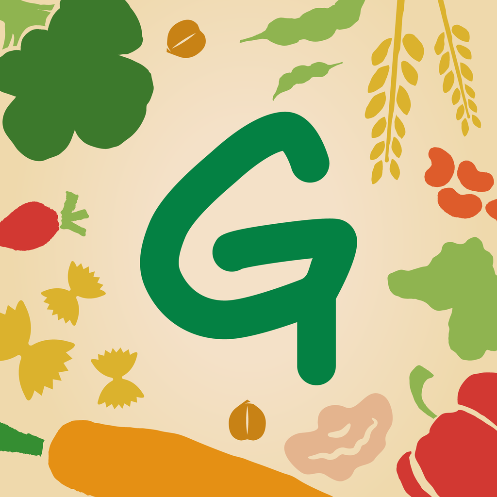 Edit de la "G" del logo de Greenpeace México adaptado para la campaña "Mi dieta salva el planeta".
