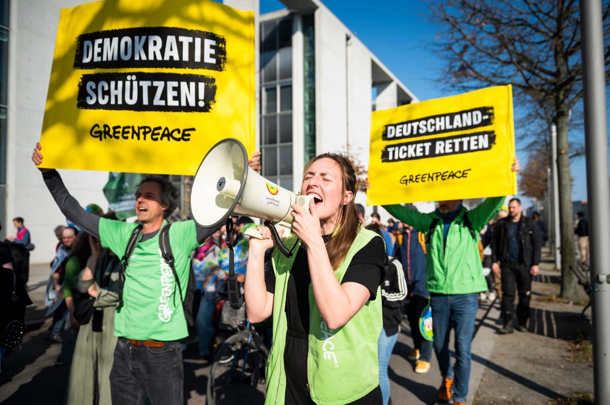 Climate Strike in Berlin. © Chris Grodotzki / Greenpeace