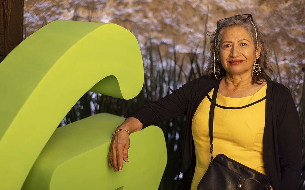 Retrato de Elena Crespo, socia de Greenpeace México. Retrato de Elena Crespo, socia de Greenpeace México.