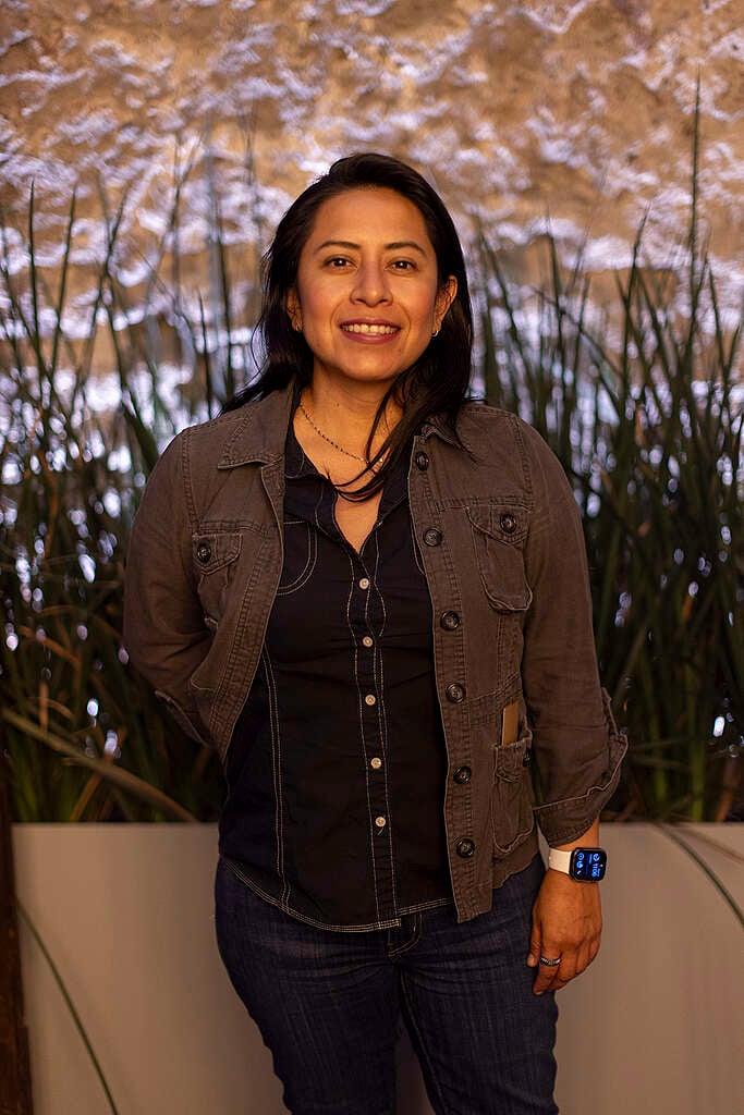 Retrato de Ale Medina, socia de Greenpeace México. Retrato de Ale Medina, socia de Greenpeace México.