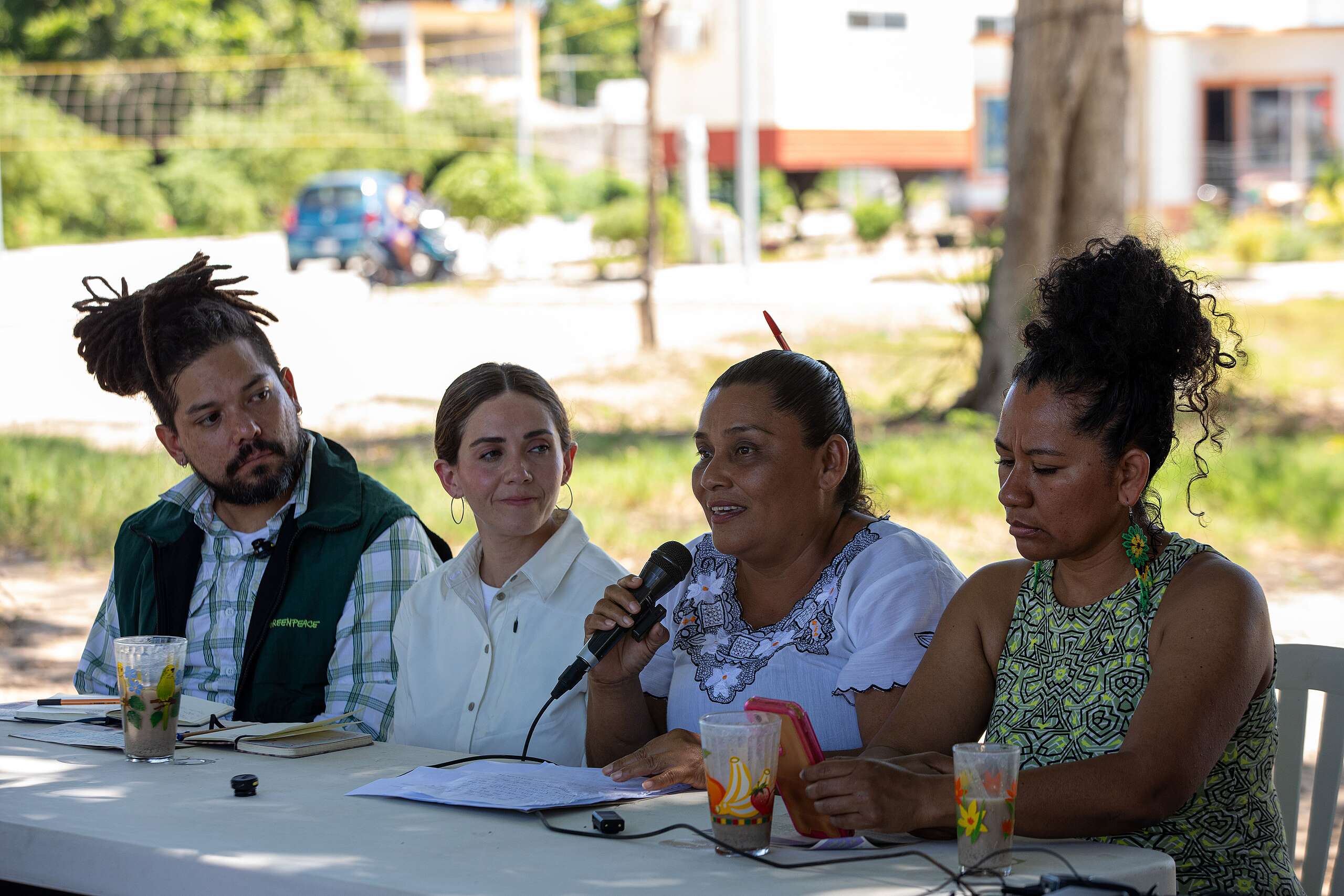 Regresamos a la comunidad de El Bosque en Tabasco para hacer pública la primera propuesta sobre desplazamiento climático en México Regresamos a la comunidad de El Bosque en Tabasco para hacer pública la primera propuesta sobre desplazamiento climático en México