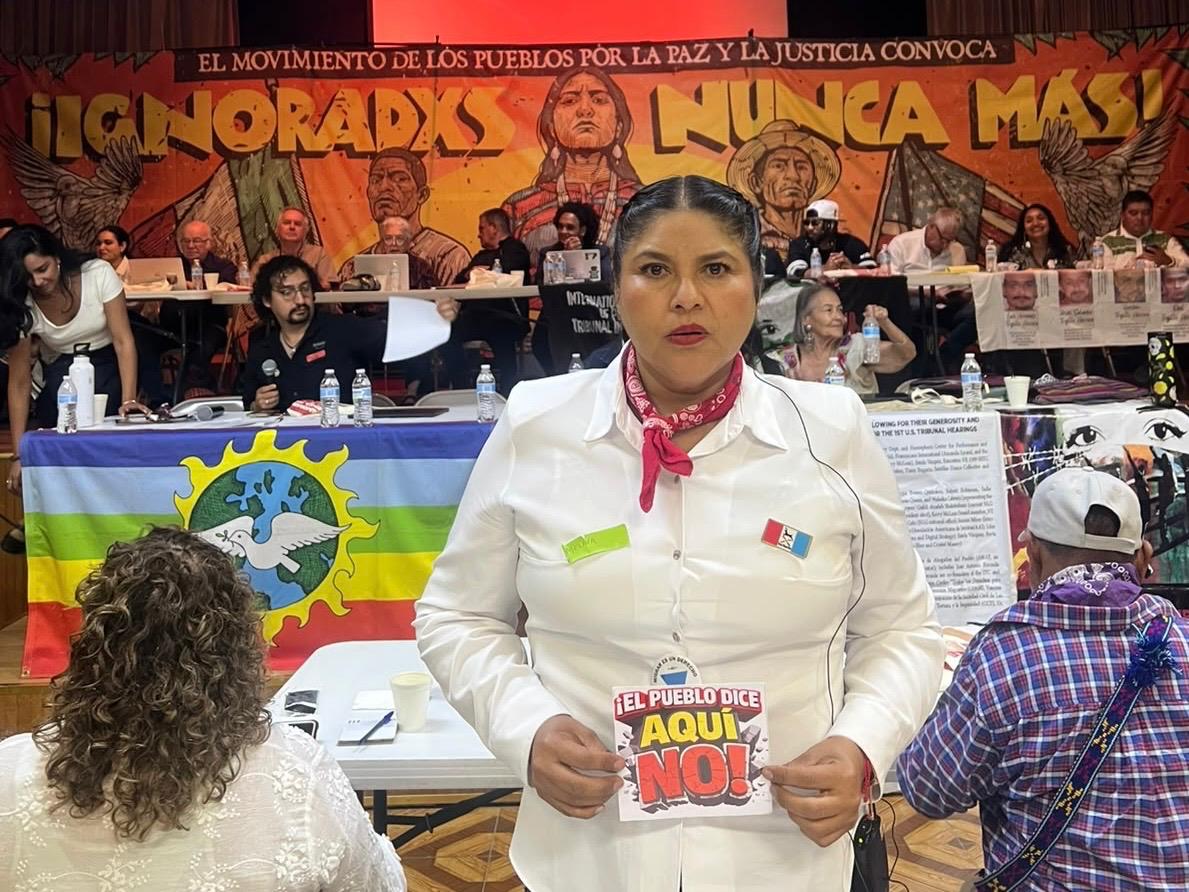 Presentan caso Topolobampo en Cumbre Binacional por la Paz.
