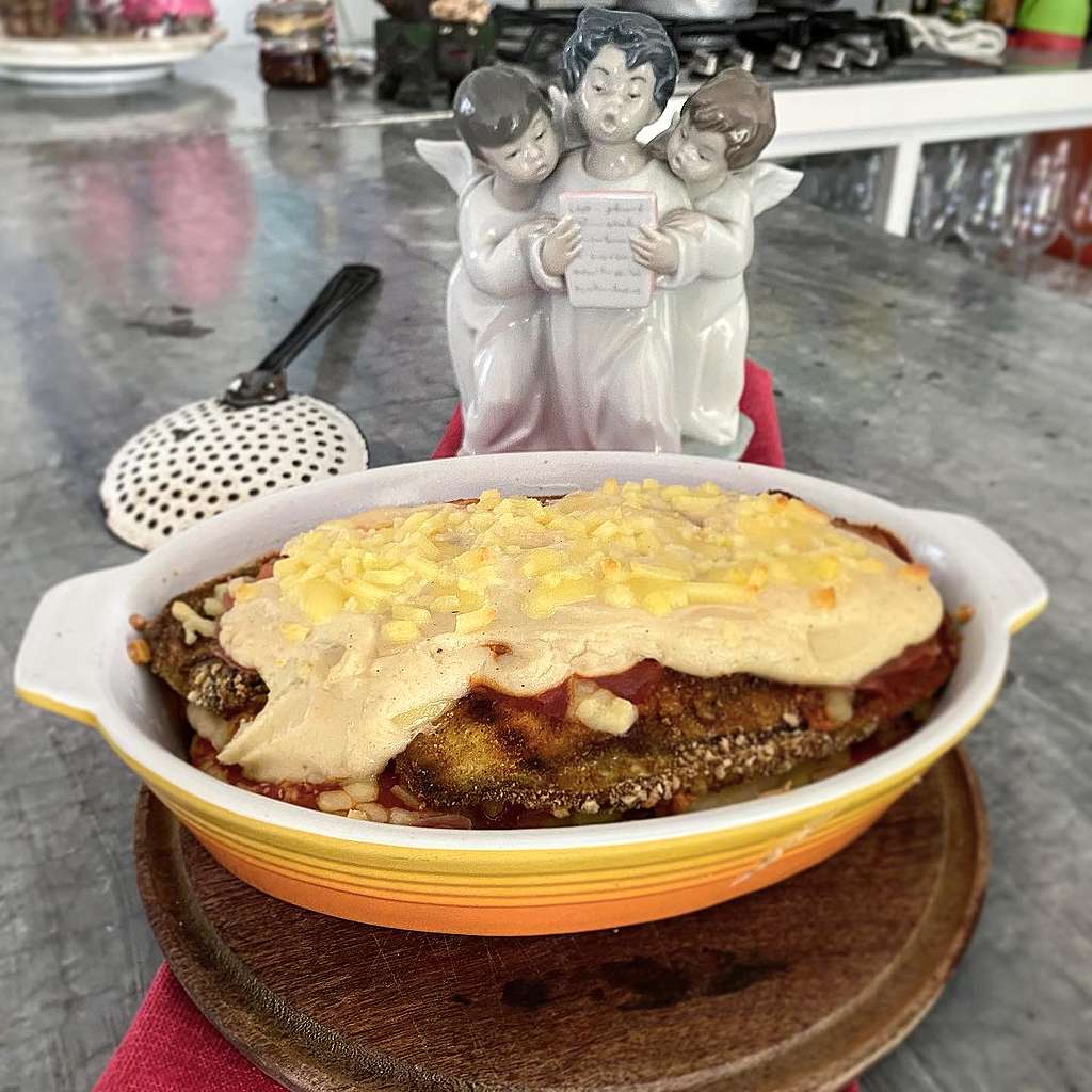 Lasaña de berenjenas del chef Yogui Lasaña de berenjenas del chef Yogui
