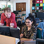Greenpeace UK Office in London. © Suzanne Plunkett / Greenpeace