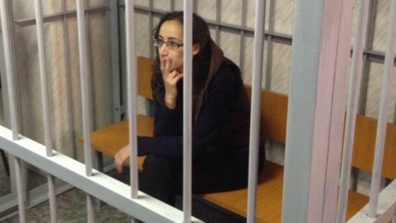 Faiza in de rechtbank in Moermansk