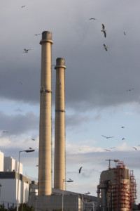 Climate Action Coal-Fired Power Plant E.ON at the Maasvlakte