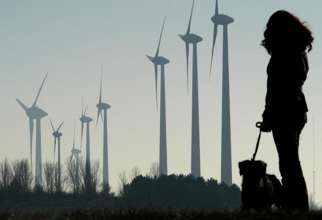 Enercon Wind Farm in Germany