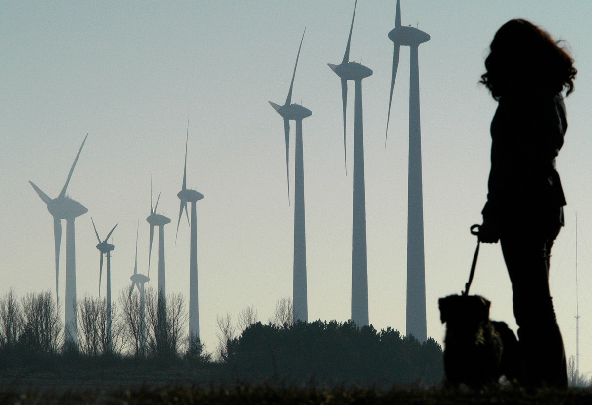 Enercon Wind Farm in Germany