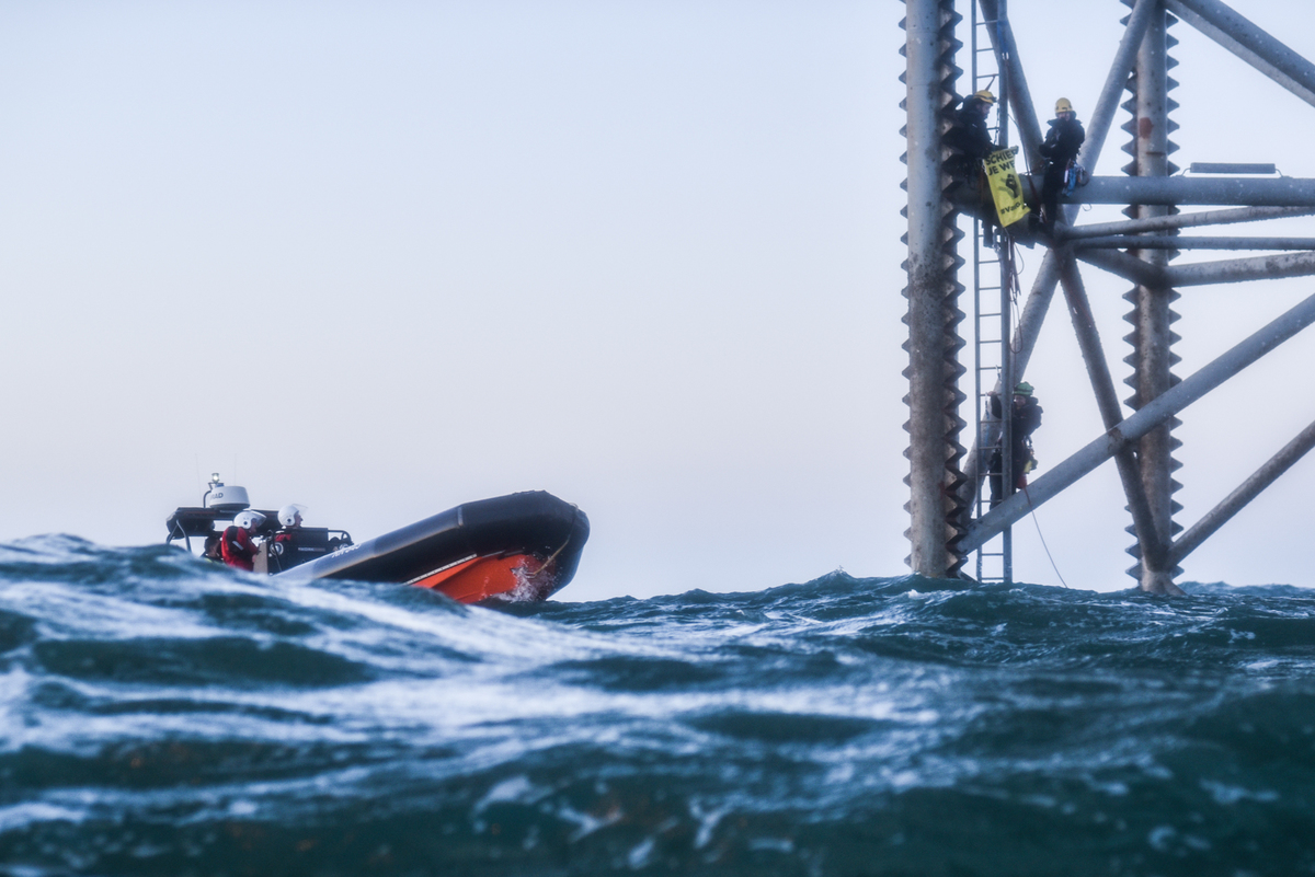 Action against Exploratory Drilling in the North Sea