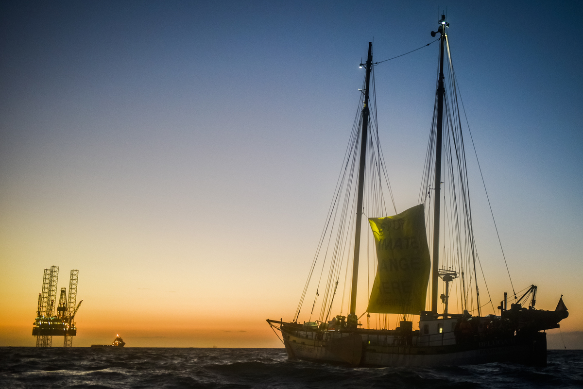 Action against Exploratory Drilling in the North Sea