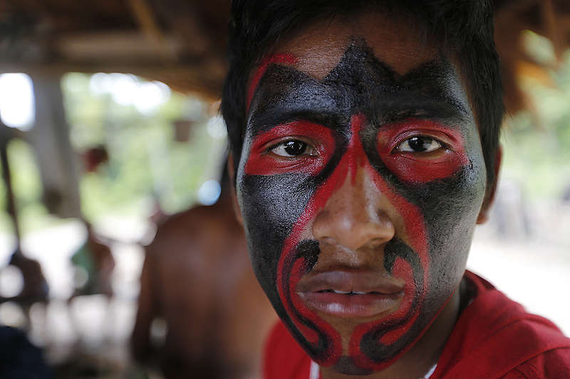 Ka’apor Indigenous Man in Brazil