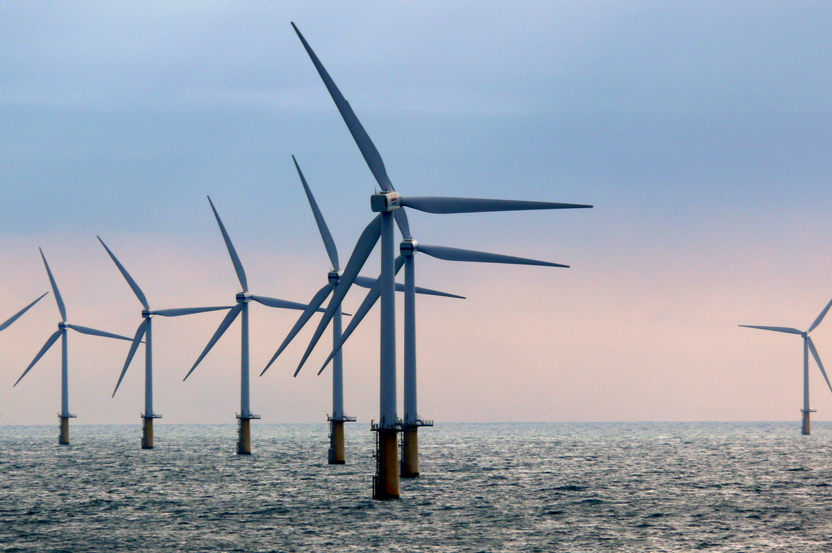 Princess Amalia Wind Farm in the Netherlands. © Ad Meskens/ CC BY-SA 3.0