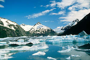 Portage glacier, Portage, Alaska, USA. © Robert Visser