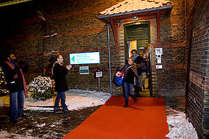 Red Carpet Four Release from Prison. © © Klaus Holsting / Greenpeace