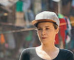 Victoria Koblenko Witnesses Plastic Pollution in Manila. © Jilson Tiu / Greenpeace