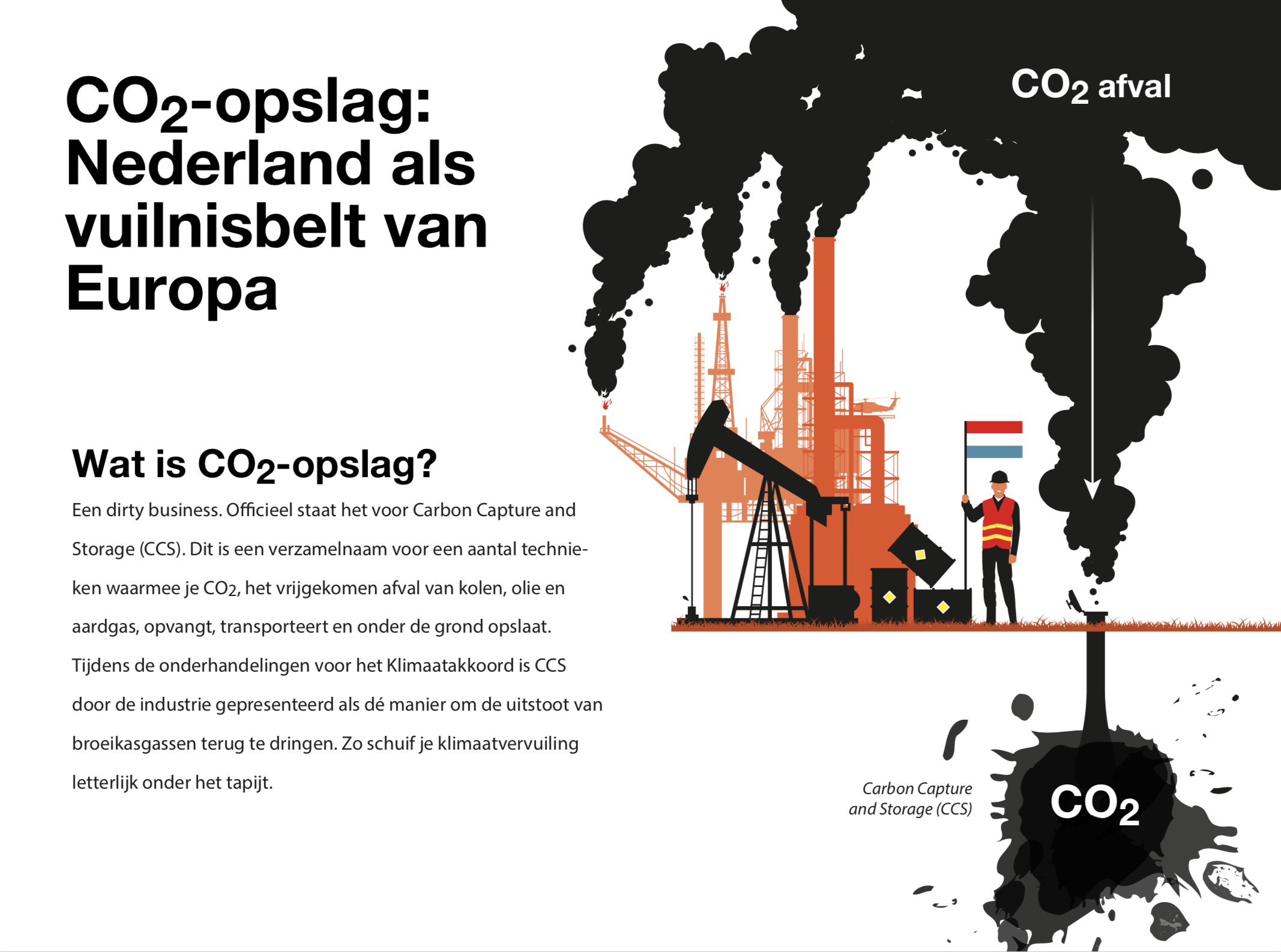 Ons klimaat verdient echte oplossingen, geen CO2-opslag