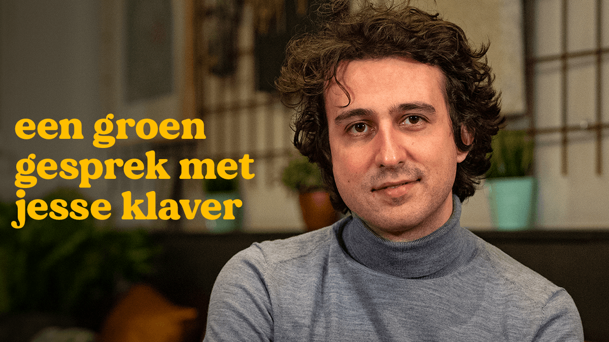 Een groen gesprek met Jesse Klaver - Greenpeace Nederland