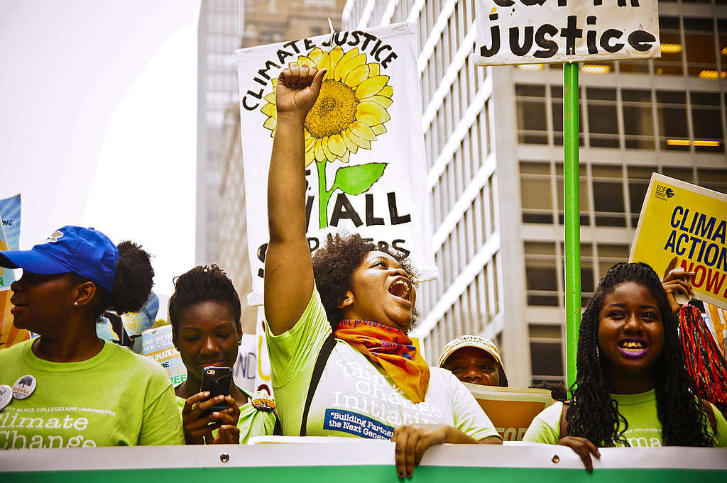 &lsquo;What do we want? Climate justice! When do we want it? Now!&rsquo; 