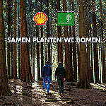 Fossiele reclame Shell en Staatsbosbeheer
