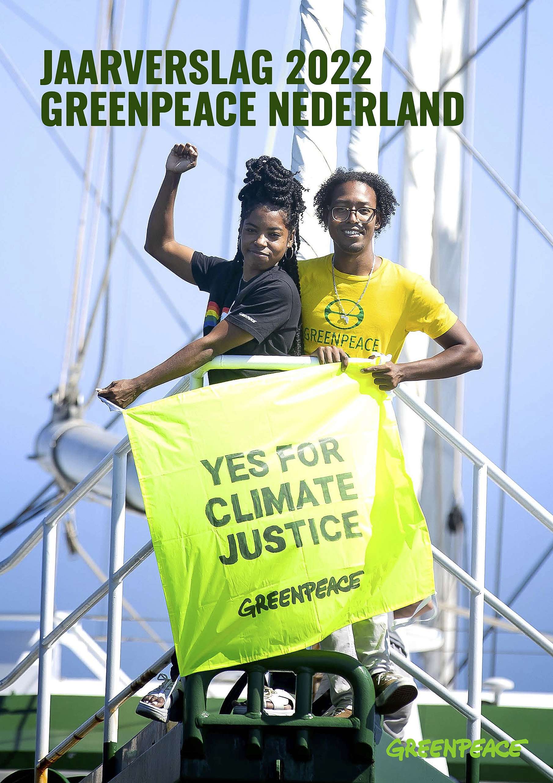 Jaarverslag Greenpeace Nederland 2022
