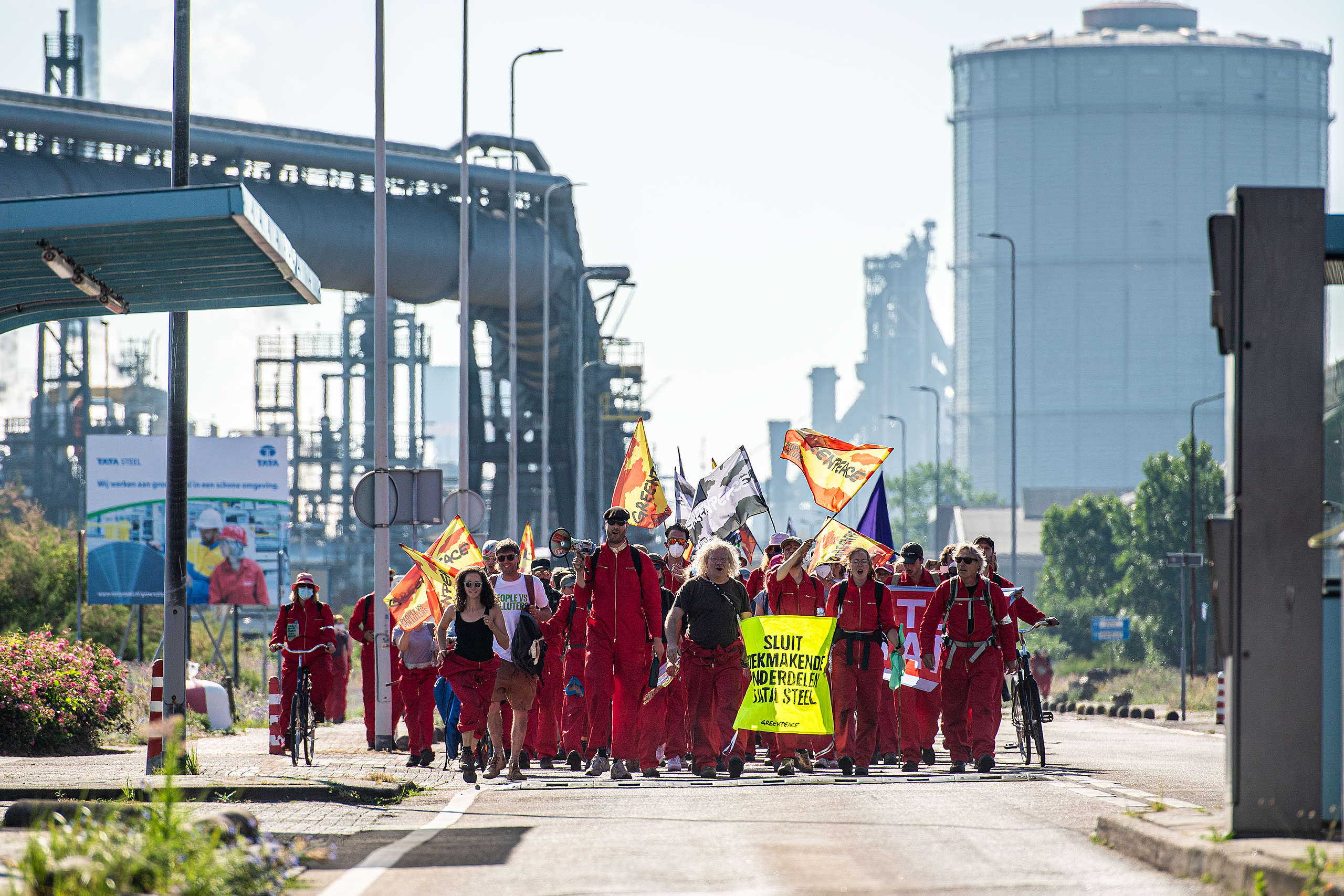 Greenpeace - People vs Polluters: Tata Steel in Netherlands