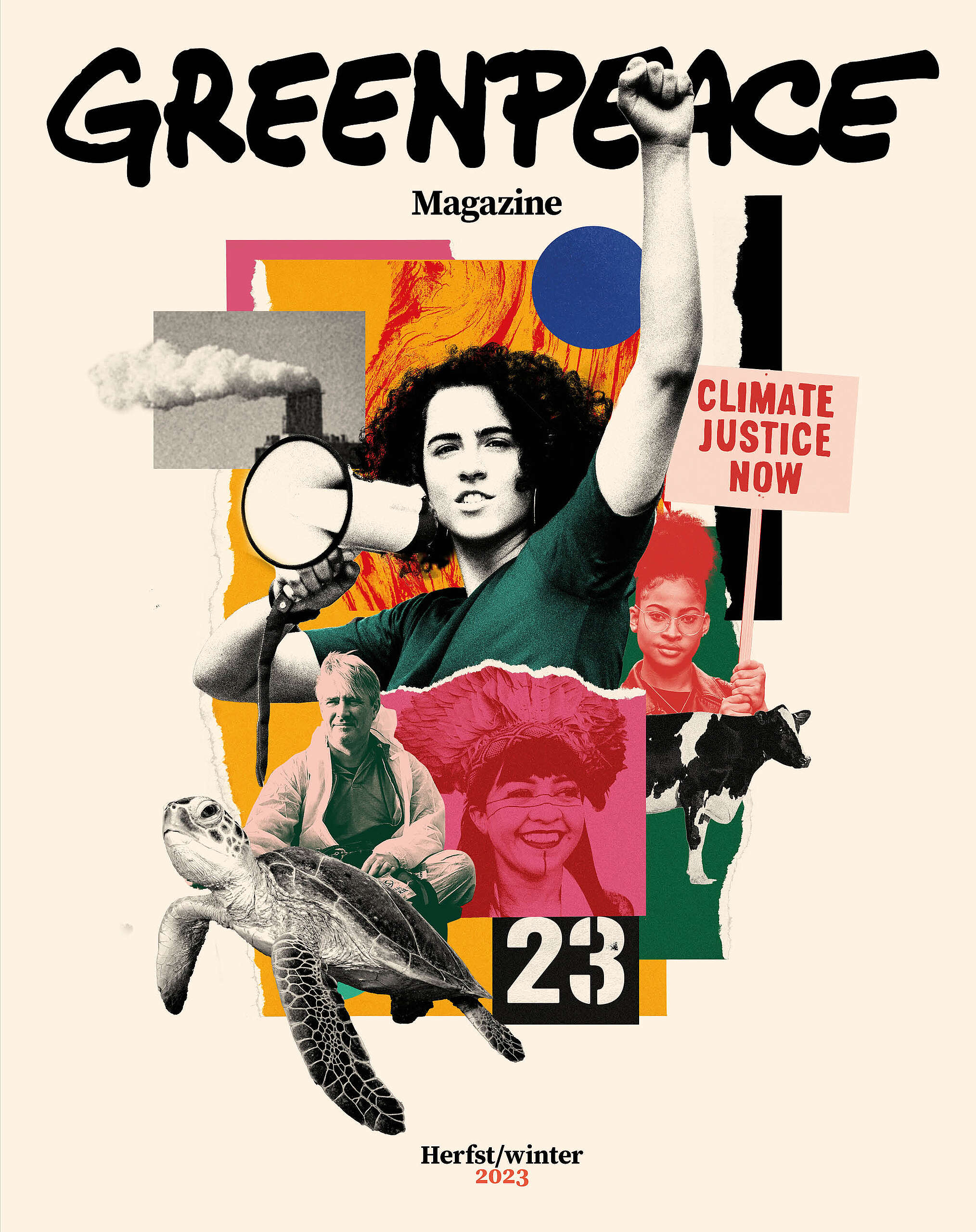 Vraag het gratis Greenpeace magazine aan