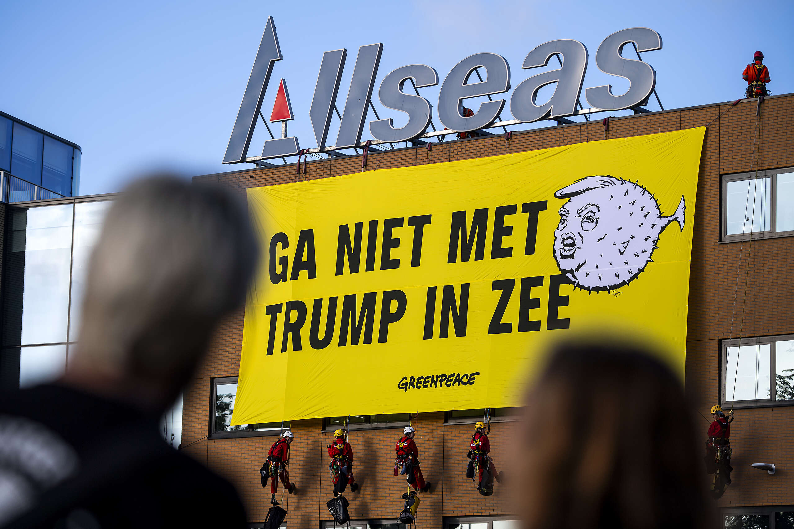 Allseas, ga niet met Trump in zee!