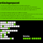 Verkiezingenpuzzel