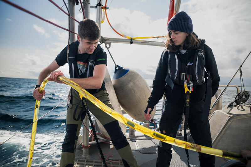 Cetacean Monitoring in Proposed Deep Sea Mining Area in Norway Ons schip The Witness doet onderzoek naar de gevolgen van diepzeemijnbouw in de oceaan bij de Noordpool.
