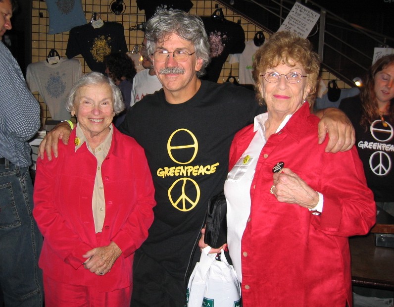 Dorothy Metcalfe (right) with Dorothy Stowe and Rex Weyler, 2004. © Rex Weyler Dorothy Metcalfe (right) with Dorothy Stowe and Rex Weyler, 2004. © Rex Weyler
