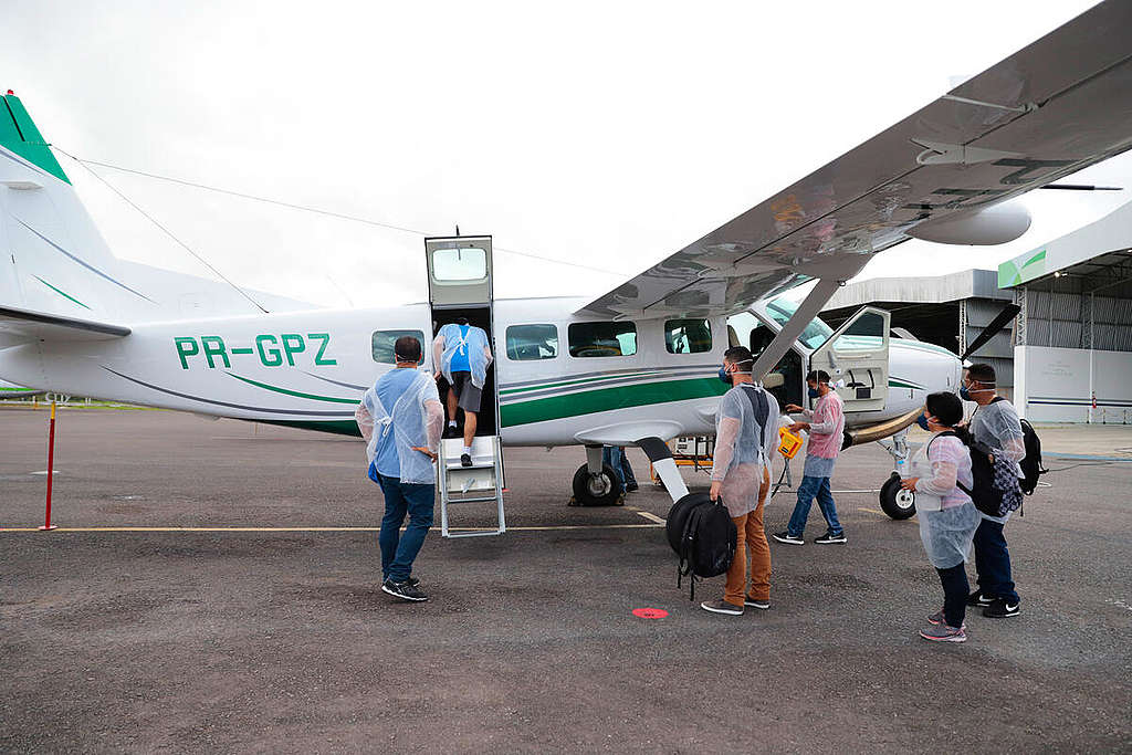 Wings of Emergency Project in Brazil. © Chico Batata / Greenpeace