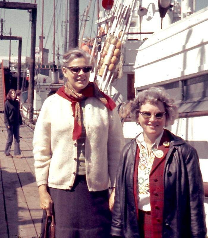 Dorothy Stowe and Marie Bohlen. © Greenpeace Dorothy Stowe and Marie Bohlen. © Greenpeace