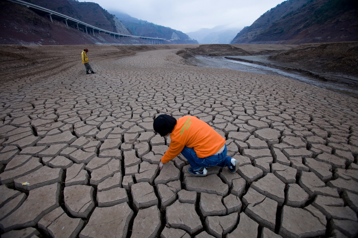 Severe Drought in China. © Lu Guang / Greenpeace