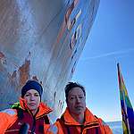 Aktivister blokkerer russisk oljetankskip i Oslofjorden