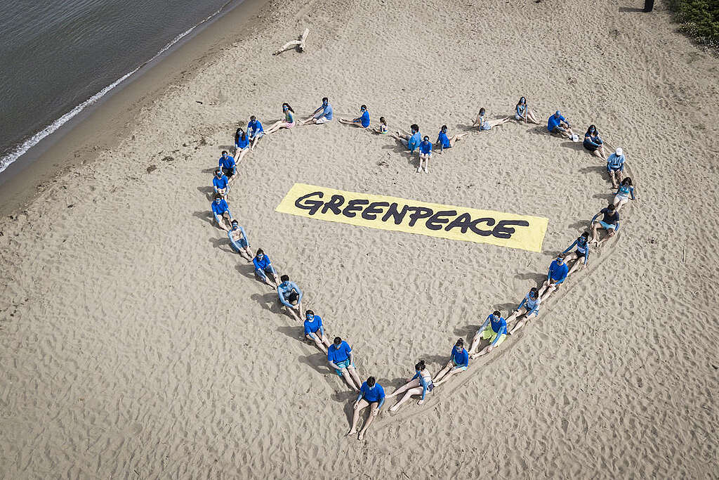 World Oceans Day Event in Italy. © Greenpeace / Massimo Guidi