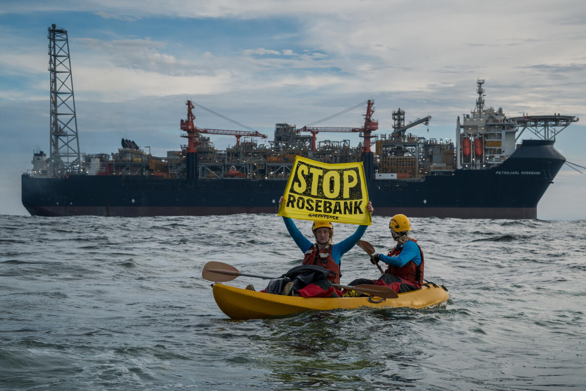 Konfronterte oljeskip utenfor Namibia: – Equinor, dropp Rosebank!