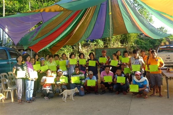 Sitio Garrison Organic Farming cert