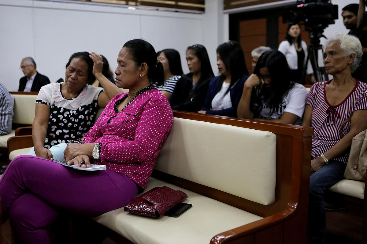 Climate Change and Human Rights Public Hearing Philippines. © Greenpeace