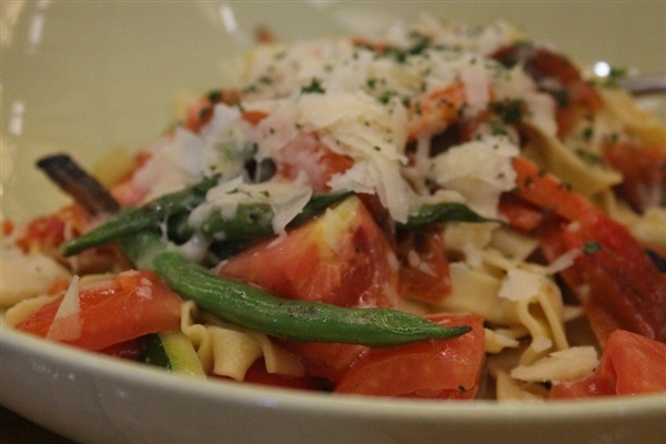 Roasted vegetable pasta