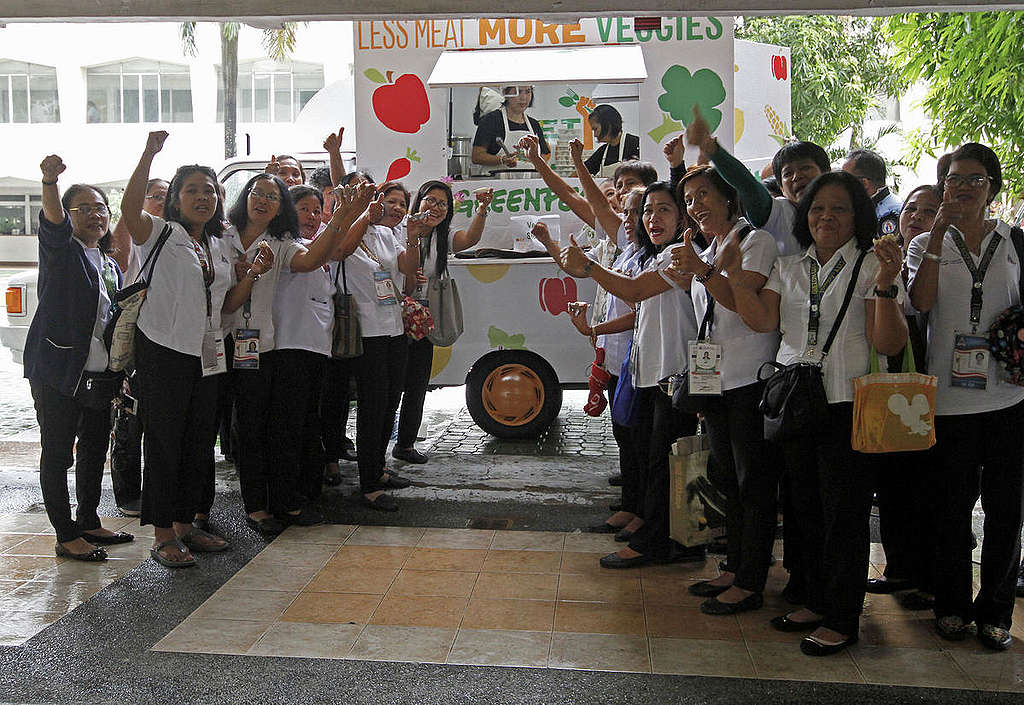 World Meat Free Week in Quezon City. © Greenpeace