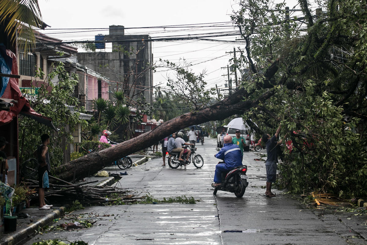 Aftermath of Typhoon Kammuri. © Basilio H. Sepe / Greenpeace