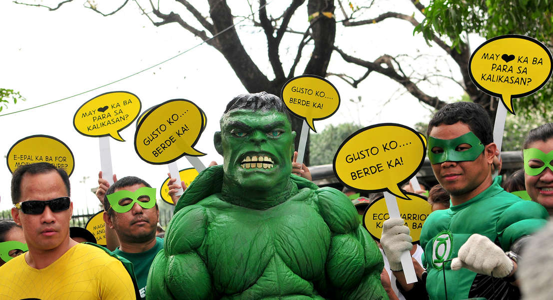 Green Electoral Initiative Launch in Manila. © Veejay Villafranca / Greenpeace