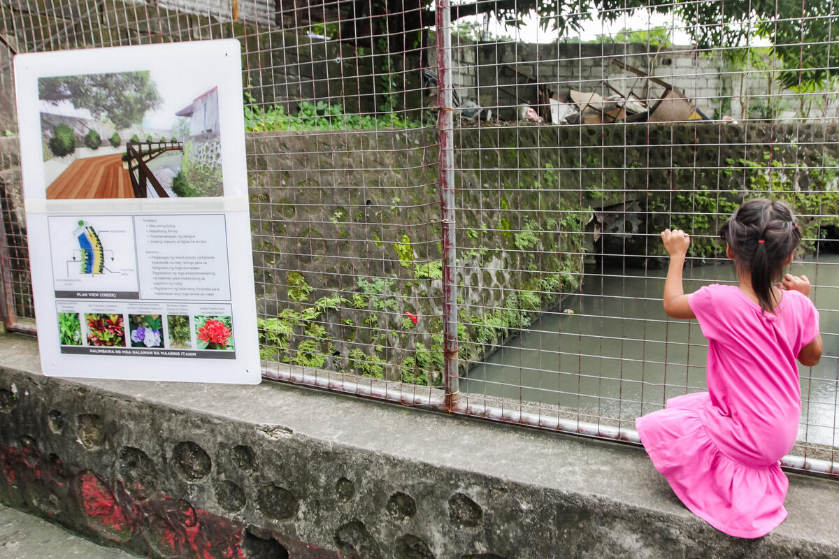 Placemaking Activity in Pasig. © Leo Sabangan / Greenpeace