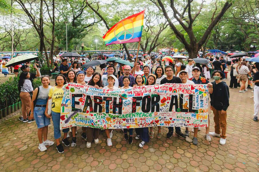 Pride Festival and March in Quezon City. © Jilson Tiu / Greenpeace Pride Festival and March in Quezon City. © Jilson Tiu / Greenpeace